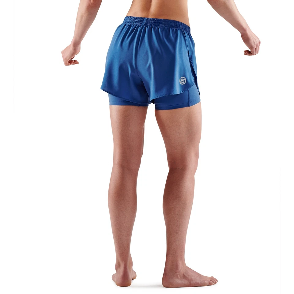 SKINS Compression Series-3 Women's Superpose Shorts Marine Blue S New with Tags - Image 2 of 4
