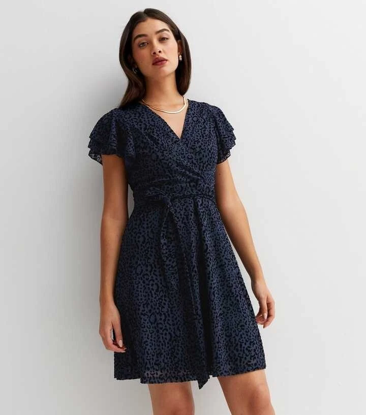 New look top blue vanilla dress