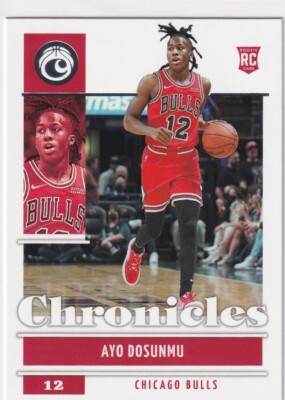 2021-22 Chronicles RC Ayo Dosunmu Chicago Bulls Rookie FR1123 | eBay
