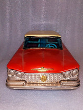 Vintage Old Friction Model Tin Plate Toy Car Buick Asahi Ichico Japan 1958 Rare