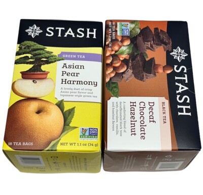 Stash Tea Bundle - Asian Pear Harmony & Chocolate Hazelnut