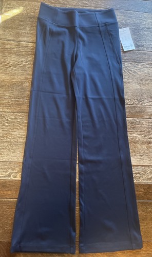 Athleta Delancey Skyline Ankle Flare Pants Navy M | NWT - Picture 4 of 7