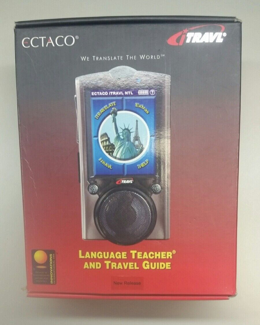 Ectaco iTravl TL-6 Handheld Electronic Language Teacher and Trav