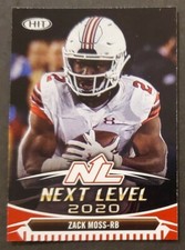2020 HIT Premier DRAFT #43 Zack Moss RC BILLS NEXT LEVEL Red Parallel NM/MT