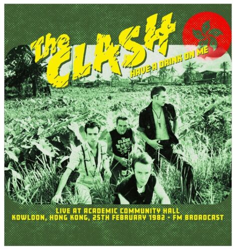 The CLASH LP x 2 Have a Drink On Me: Live at Kowloon DOUBLE YELLOW VINYL 1st Edn - Picture 2 of 6