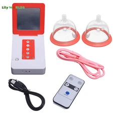 D-Cup Vacuum Therapy Breast Enlargement Enhancement Nursing Massage Device NEW!