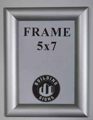 Elevator Certificate Visits Frame 5x7 (Aluminum, Card Size 5x7) -REF24-1027