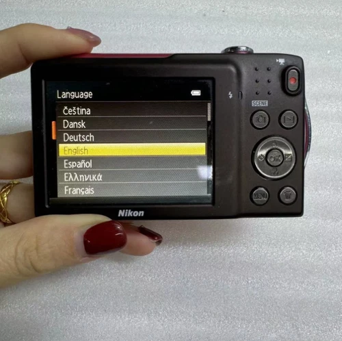 Nikon COOLPIX S3300 16MP Compact Digital Camera 6x Optical Zoom Pink English - Picture 3 of 7