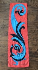 Vintage Exclusive Design Georgio Sant Angelo Scarf Signed