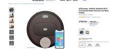 bObsweep - PetHair Appetite Wi-Fi Connected Robot Vacuum and Mop