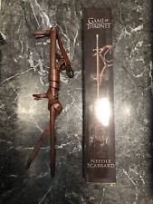 Game of Thrones 1/1  Arya Stark's Needle Scabbard Prop Replica Valyrian steel 