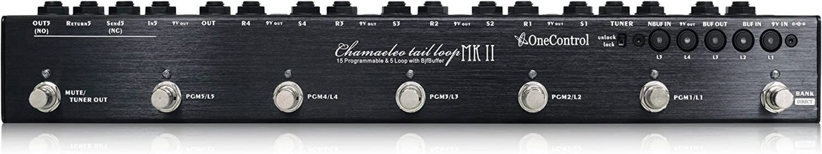 One Control Effector 5 Loop Switcher Chamaeleo Tail Loop