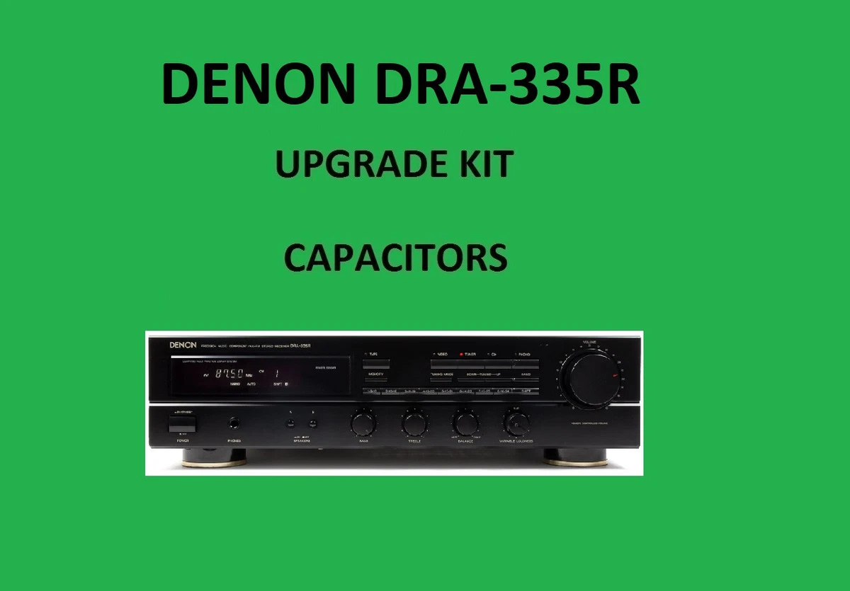 Stereo Receiver DENON DRA-335R Reparatursatz - alle Kondensatoren