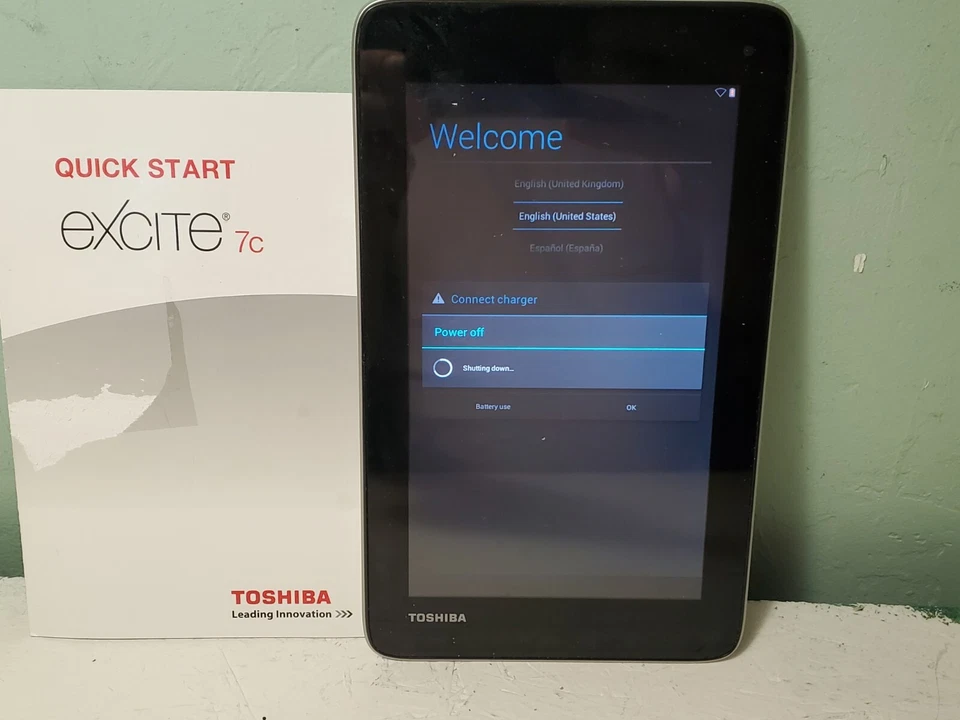 Tablet Toshiba Excite 7c Wi-Fi AT7-B 8GB Android Kernel Bluetooth desbloqueado pronto - Imagem 4 de 4