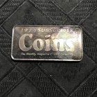 1974 Krause Pub Subscriber Coins Magazine Iola Wisconsin Art Bar 1oz .999 Silver