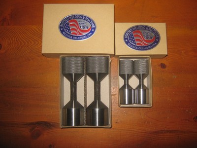 WELDERS & FITTERS TWO HOLE FLANGE PINS (1&5/8'' & 1&1/8'' dia.) 100% Made in USA.