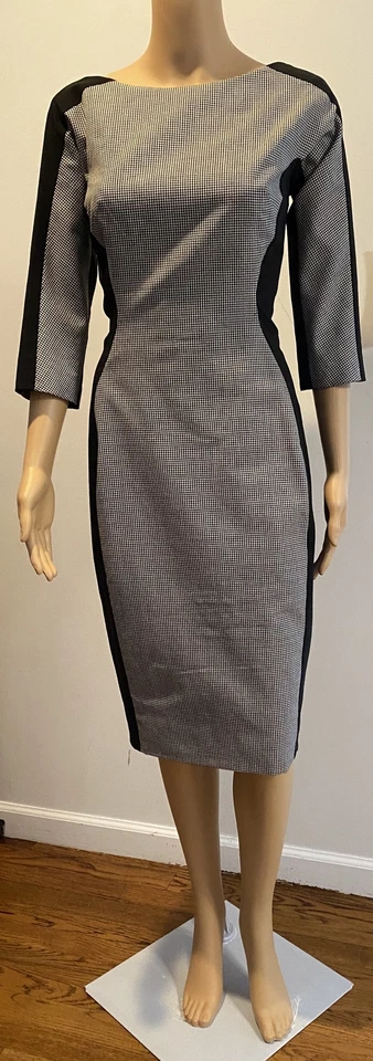 Vestido Vaina Pata de Gallo LELA ROSE Talla Mediana Foto 3 de 4