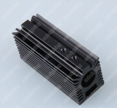 12mmAluminum groove fixed radiator seat cooling heat sink For laser diode module
