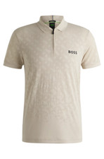 HUGO BOSS BEIGE MENS POLO PHILIX TOC JQ BEIGE 50538106284