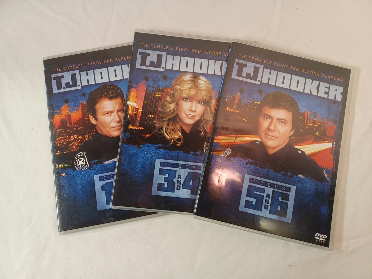 T.J. Hooker - The Complete First & Second Season DVD 6 Discs
