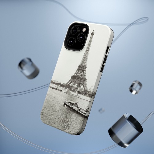 Parisian Eiffel Tower Vintage Photo - Tough Phone Case - Paris Mobile Cover - 第 119/151 張圖片