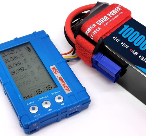 Batería DXF 2 piezas 4S 10000 mAh Lipo 14,8 V 100 C TRX RC Lipo batería barco camión - Imagen 2 de 6