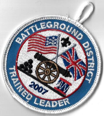 2007 Trained Leader Battleground District WHITE Bdr. [X-2578]