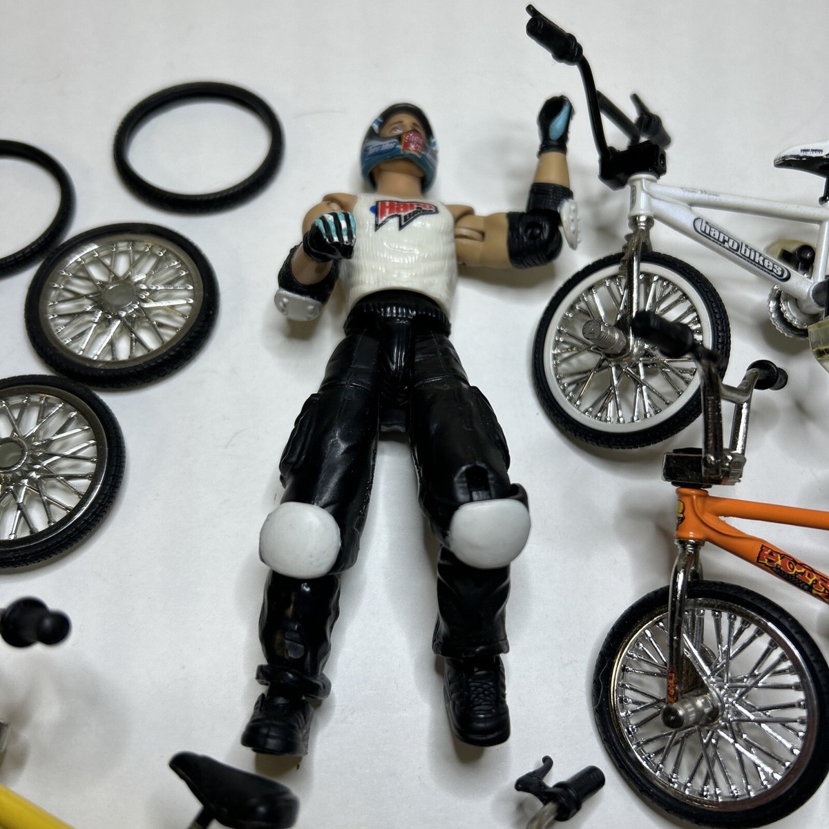 2000 Road Champs Action Figure Jakks Pacific Mini 4 BMX Bikes | eBay