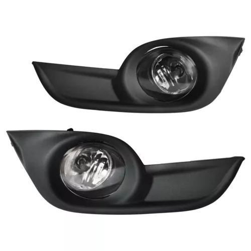 Pair Fog Light & Corner Turn Signal Lamp For 2013-2015 Nissan Altima W/ Wiring - Picture 3 of 14