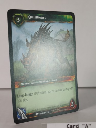 Quillbeast - Reign of FIre - singles - 150/197 - World of Warcraft TCG - Common - Picture 4 of 25