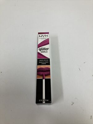 New NYX Glitter Goals Liquid Lipstick Bloodstone GGLS06