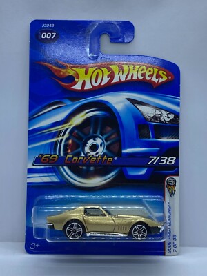 Hot Wheels '69 Corvette 2006 First Editions 7/38 A38