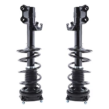 Pair (2) Front Struts Coil Spring for 2009 2010 2011 2012 2013 2014 Nissan Cube