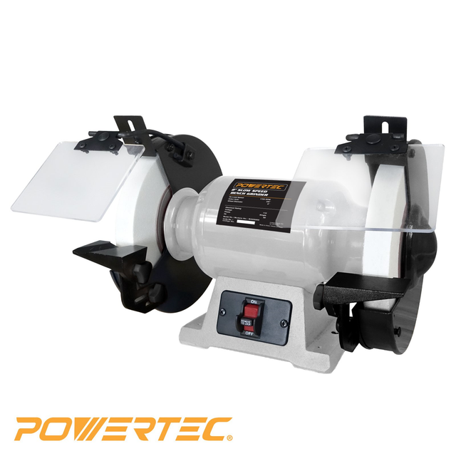 Powertec Bgss801 Slow Speed Bench Grinder 8 For Sale Online