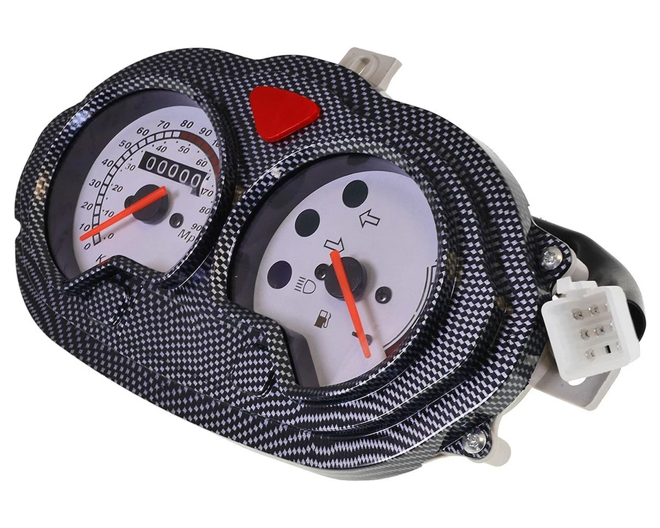 Tachometer für Baotian CPI Explorer Keeway Generic Sachs Benzhou 2-Takt Tacho - Bild 2 von 4