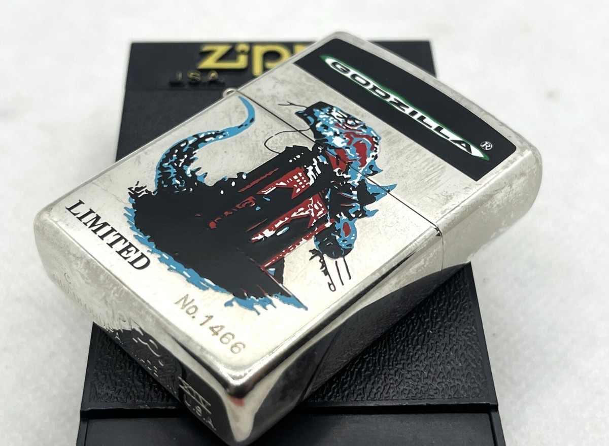 昭和レトロ 蔵出し スーパーレア ゴジラPIEZO Lighter 未使用箱入 昭和レトロ 蔵出し スーパーレア ゴジラPIEZO Lighter 未使用箱