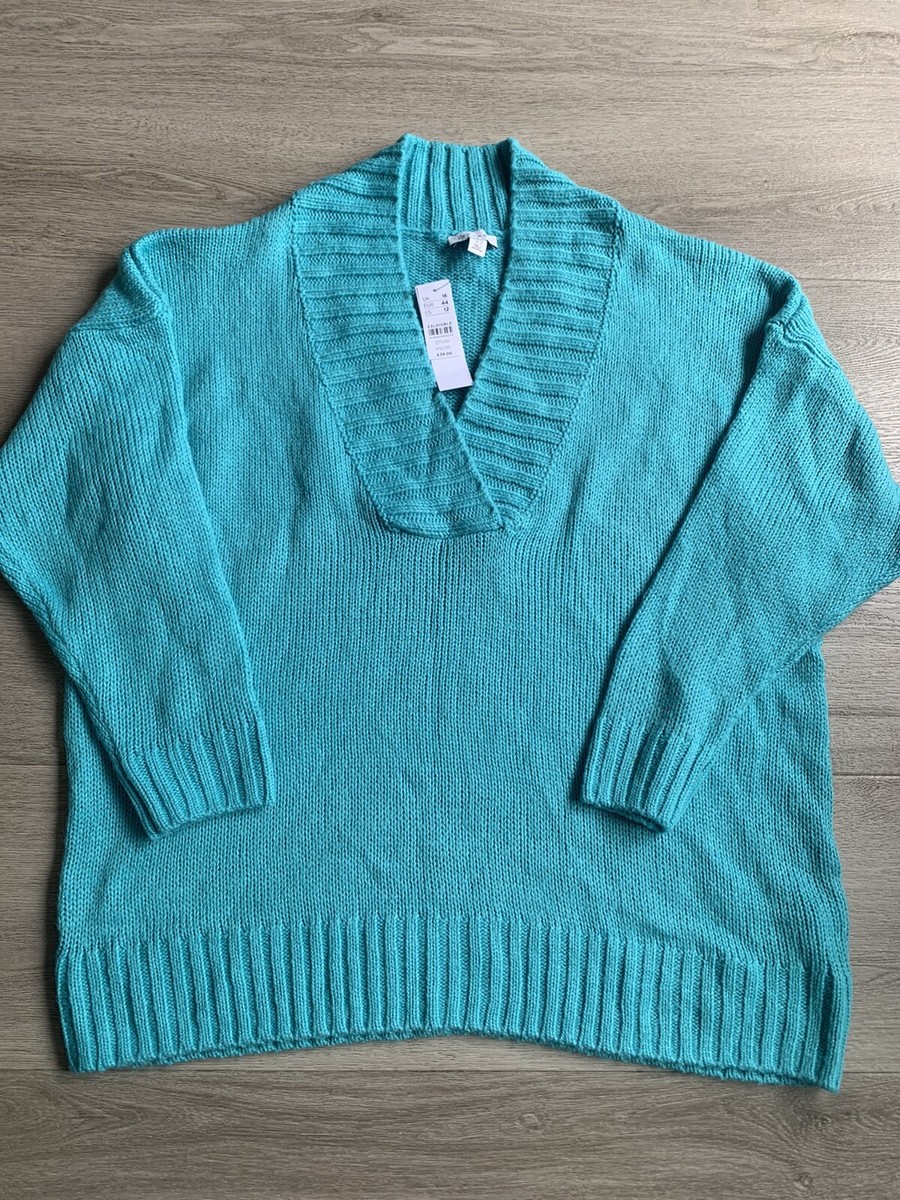 Women's Size 16 Turquoise Jumper From TopShop UK