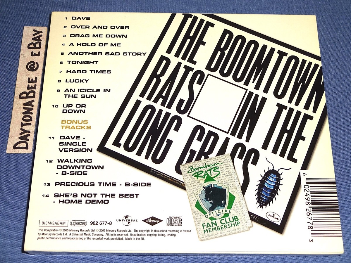 In the Long Grass by The Boomtown Rats (CD, Feb-2005, Universal