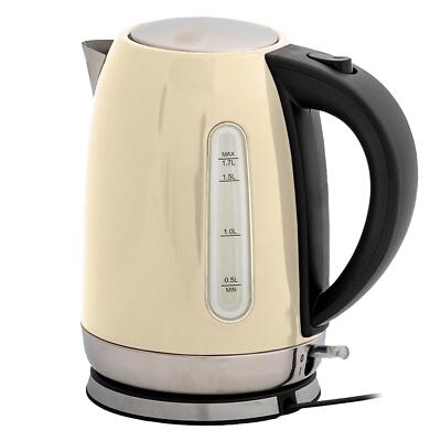 Stainless Steel Low Power Kettle LOW VOLTAGE KETTLE RAPID BOIL