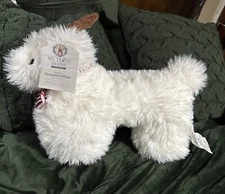 My Texas House Andy 12" x 17" Christmas Toy Dog Holiday Decorative Pillow (NWT)