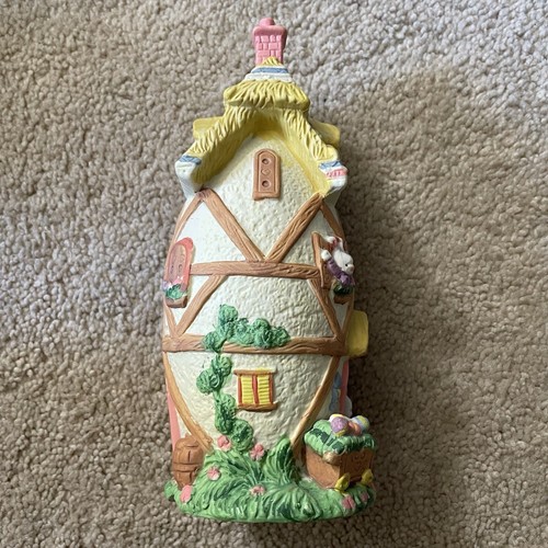 Deluxe Pasqua da Collezione The Egg House Vintage Porcellana Casa Coniglietto Primavera - Foto 7 di 11