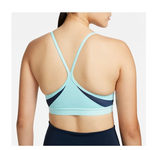 NEW NIKE Women's [L] Indy Padded Sports/Yoga/Pickleball Bra-Copa Blue CZ4456-474 - Image 2 of 3
