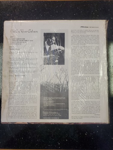 MCCOY TYNER Sahara Milestone Original VG+ LP - Imagen 2 de 6