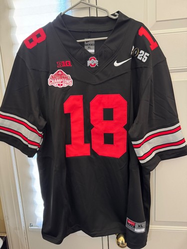 Will Howard Ohio State National Championship Buckeyes schwarz Trikot