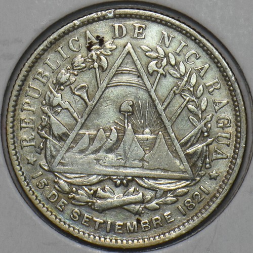 Nicaragua 1887 H 20 Cents 296777 combine shipping