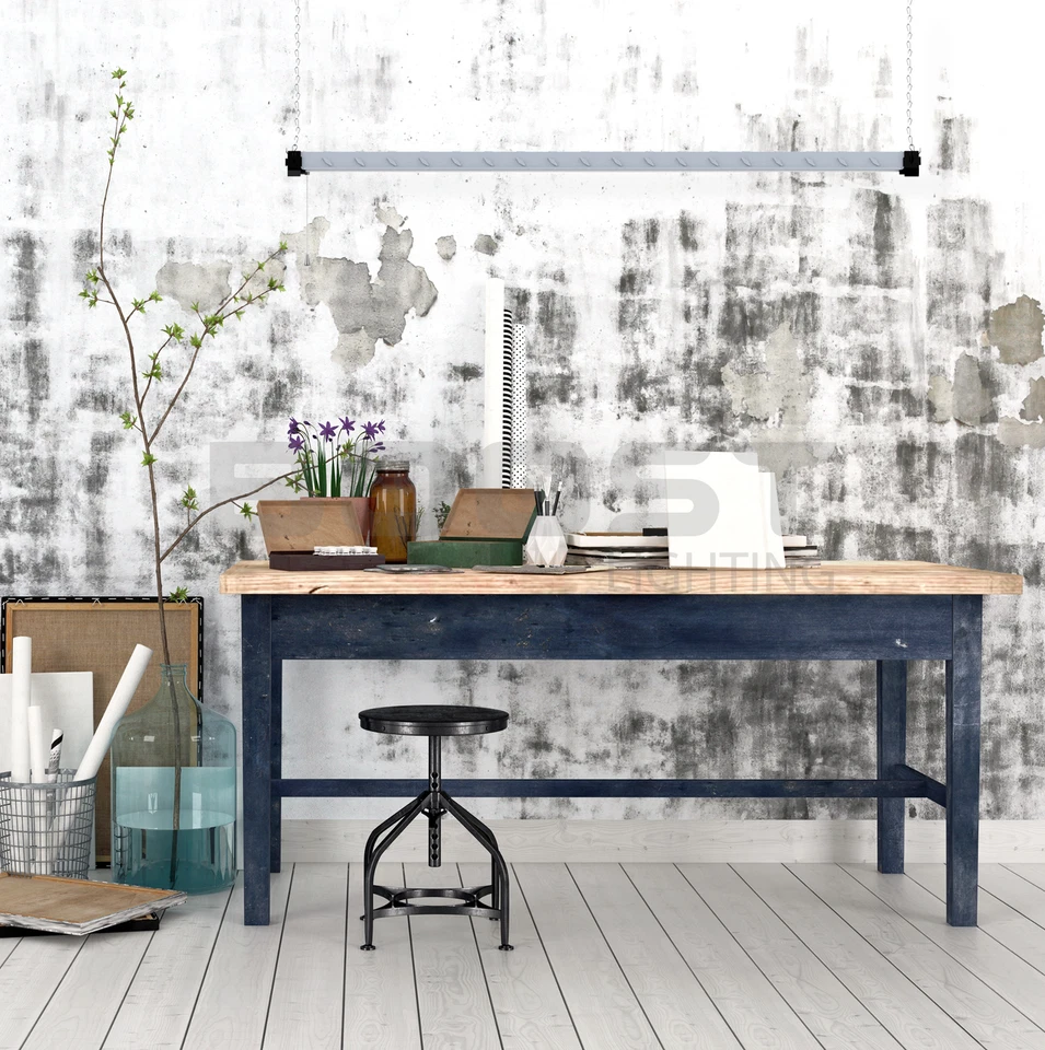 Accesorio vinculable de alta resistencia LED para tienda de 4 pies 5500 lm blanco brillante trabajo garaje Foto 3 de 4