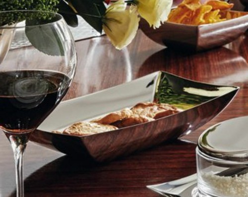 Linea Q, Bread Dish 24 x 12cm 18/10 S/Steel Sambonet 56530-24 - Picture 2 of 4