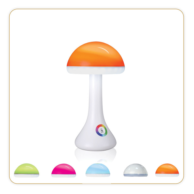 Lampe Champignon LED Luminothérapie 10000 Lux Anti-Fatigue à Variateur Tactile