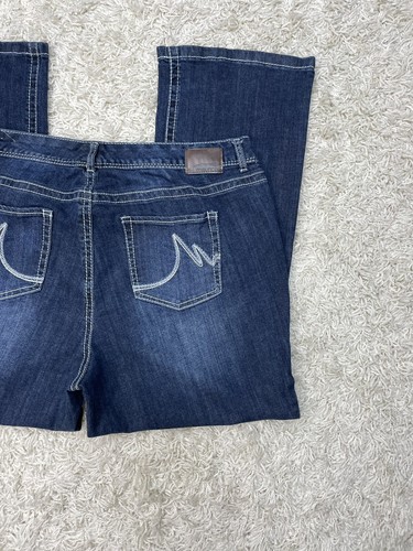 Maurices Sz 22 Short Womens Denim Jeans Distressed Pants - Picture 10 of 12