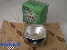 Honda C92 Benly Touring 125 Headlight Unit (Glass & Rim)